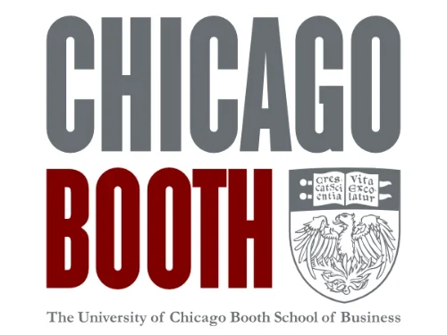  Logo of Booth School of Business.