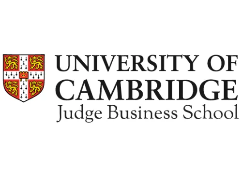 Logo of Judge Business School, University of Cambridge.
